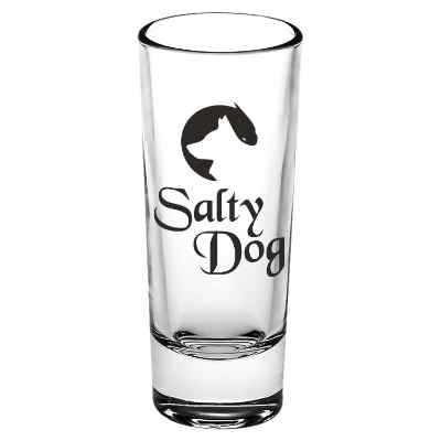 Clear Shotglass with custom logo