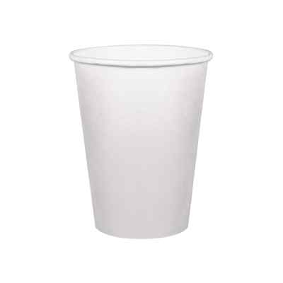 White paper cup blank in 12 ounces.