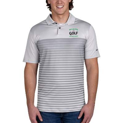 Customized full color grey vapor block polo