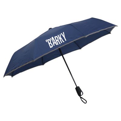 Custom 42" reflective trim umbrella.