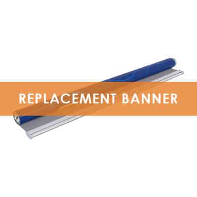 33.5 inch custom premium vinyl easy change replacement banner cartridge.