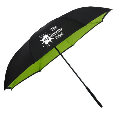Cusotm 48" shedrain c-shaped handle umbrella.