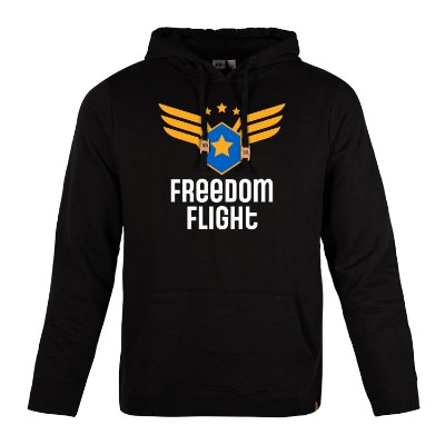 Full Color Black Custom Sweatshirt
