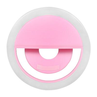 Blank plastic selfie light available in bulk.