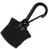 15mm Black Plastic Swivel J Hook
