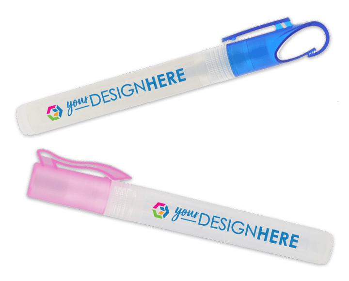 hand saniziter pens with full-color imprint