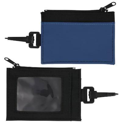 Coin and ID holder blank.