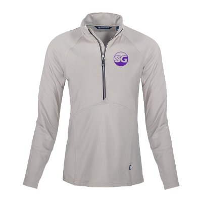 Ladies Custom Grey Pullover