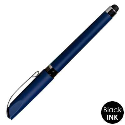 Five blank metal stylus pens.