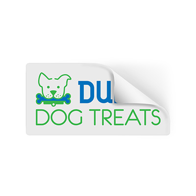 Personalized full color sticker roll imprint