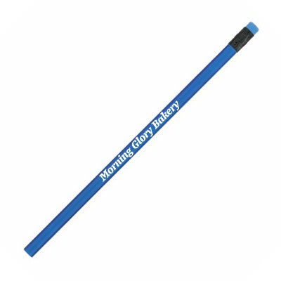 Wood matching eraser neon pencil.
