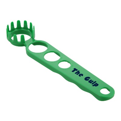 Red abs plastic pasta portioner with one color imprint.