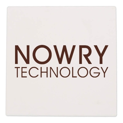 Absorbent stone with cork backing square stone coaster with custom print.