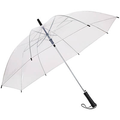 46 inch clear panel umbrella.