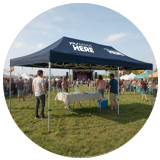 10' x 20' Pop-Up Tents