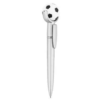 Foam and plastic soccer ball stress releiver pen top blank.