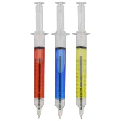 Plastic syringe pen blank.