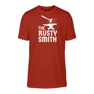 Paprika unisex short-sleeve t-shirt with personalized logo.