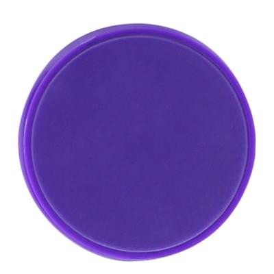 Plastic purple phone holder blank.