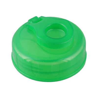 63 mm green flip top lid