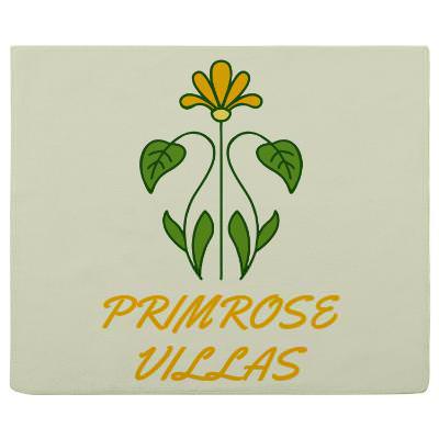Dye sublimated large rally towel with full color custom imprint