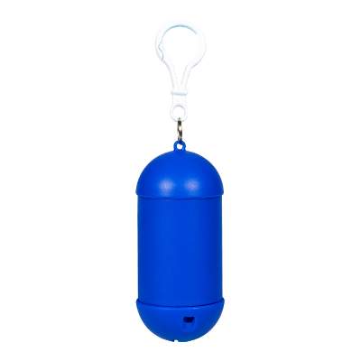 Blue waste bag caddy blank.