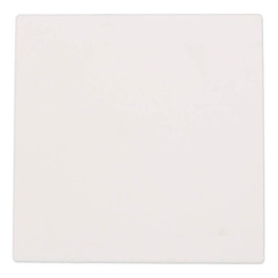 Absorbent stone with cork backing square stone coaster blank.