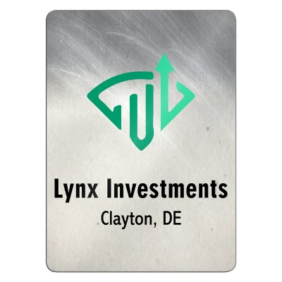3-5/8 x 5 inch magnet round corners with full color imprint.