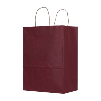Paper dubonnet matte recyclable bag blank.