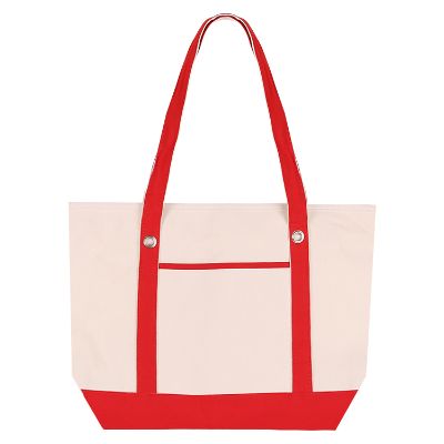 Cotton canvas medium sailor tote blank.