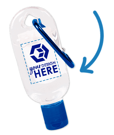 Imprint Info for Custom Hand Sanitizer