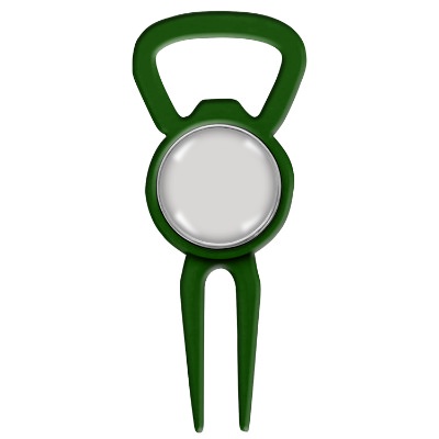 Ball marker bottle opening golf tool blank.