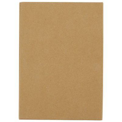 Wood and rubber natural eco stationery set blank.