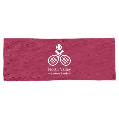 Custom quick drying cooling towel.