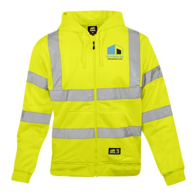 Yellow Full Color Hi-Vis Sweatshirt