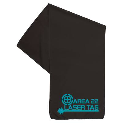 Custom kool breeze cooling towel.