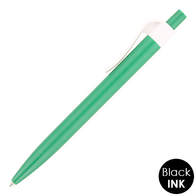 Solid color pen with white trim.