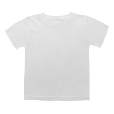 Blank white toddler tee.