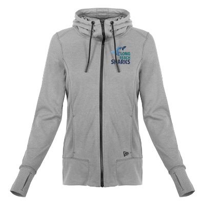 Gray Full Color Full Zip Hoodie
