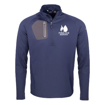 Blue Custom Quarter-Zip