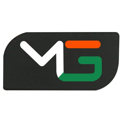 Plastic black webcam cover with a custom logo.