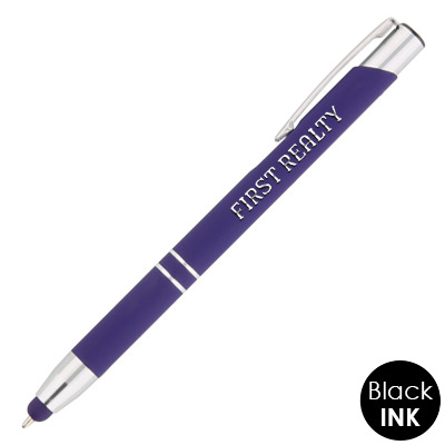 Metal strange stylus pen engraved.