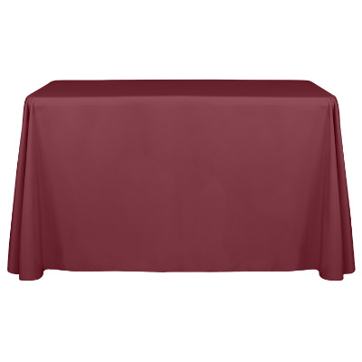 4 foot polyester table throw blank.