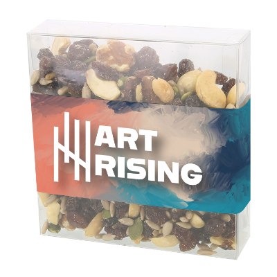 Branded raisin nut trail mix-Full Color
