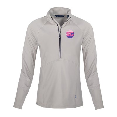 Ladies Personalzied Full Color Grey Pullover
