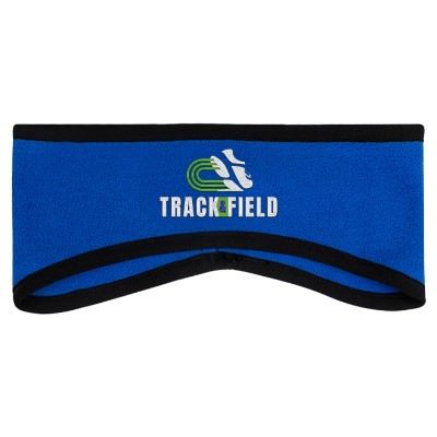 Royal custom embroidered headband.