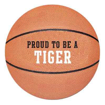 Polyester basketball mouse pad with your logo.