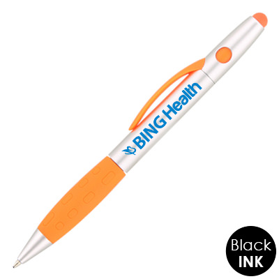 Plastic houston highlighter stylus pen.