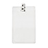 Vertical ID Badge Holders w/ Clip