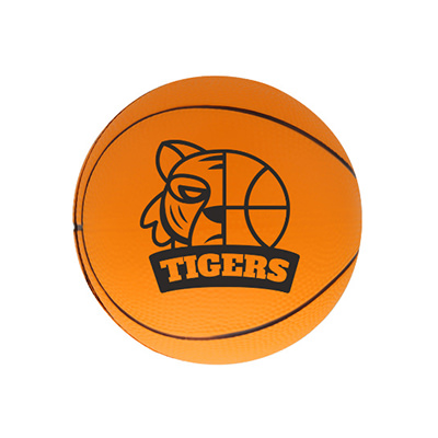 Orange foam customized basketball
